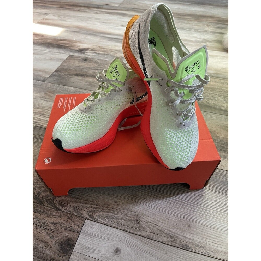 Unisex- Nike ZoomX VaporFly Next% 3 No Finish Line Men 6 New Multicolor Race Day - Picture 12 of 15